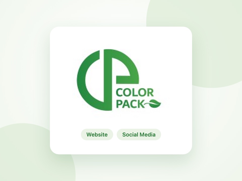 Color Pack website screenshot